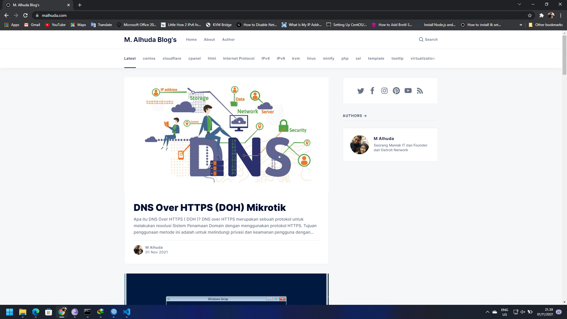 DNS Over HTTPS (DOH) Mikrotik